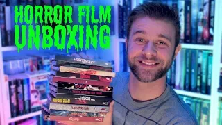 HORROR MOVIE UNBOXING | Vinegar Syndrome Halfway to Black Friday Sale