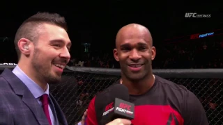 Fight Night London: Jimi Manuwa Octagon Interview