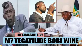 Luttamaguzi Semakula Live: M7 Yegayilide Bobi Wine 🤯