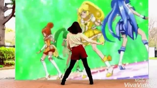 Pretty Girl Dance Glitter Force Song