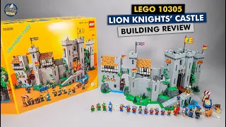 LEGO 90th Anniversary 10305 Lion Knights' Castle detailed building review