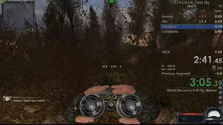 Speedrun S.T.A.L.K.E.R.:Clear Sky Any% IGT 7:23