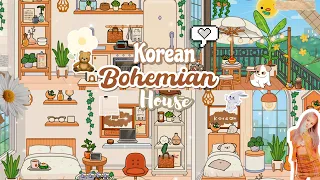 🧺Korean Bohemia House ✨ Toca Boca🧸Tocalifeworld | Makeover