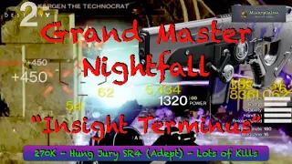 Miah 1st Grand Master Nightfall "Insight Terminus" - 270K ft. rassilon-omega & Gunmaniaks