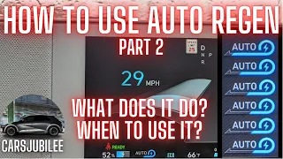 Hyundai Ioniq 5, EV6, GV60 - Auto Regen PART 2 (What Does It Do? When To Use It?)