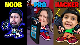 Noob vs Pro vs Hacker no Friday Night Funkin'