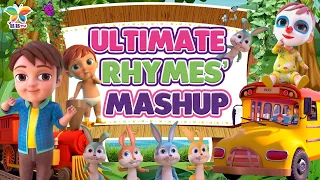 Top 5 Mashup Nursery Rhymes For Kids | Top English Poems | Compilation Songs |  @BBTVKIDS