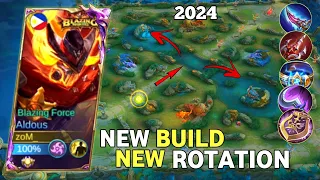 ALDOUS IS UNKILLABLE | ALDOUS NEW DAMAGE BUILD 2024 #aldous #mlbb #top1globalaldous