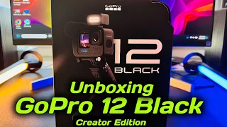 Unboxing GoPro Hero 12 black - Creator Edition!