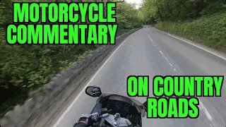 Commentary ride on country roads : Advanced riding : (Motorcycle riding tips)