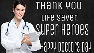 Doctors day/Happy Doctors day/Doctors day whatsapp status /National Doctors day