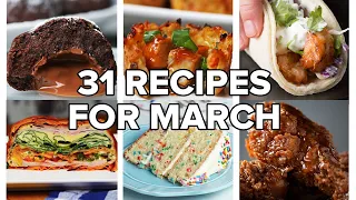 31 Recipes For Every Day Of March • Tasty Recipes