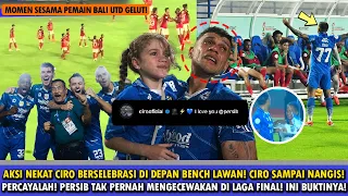 ARTI TANGISAN CIRO❗️CIRO SAMPAI NANGIS USAI LAKUKAN SELEBRASI🔥Alasan Besar Ini Buat Persib JUARA!