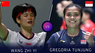 Gregoria Tunjung(INA) vs Wang Zhi Yi(CHN) Badminton Match Highlights | Malaysia Open 2022
