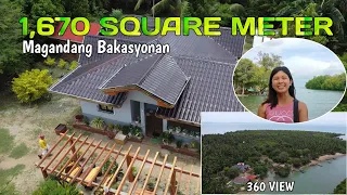 #Vlog31 | 1,670 SQUARE METER | Magandang Bakasyonan | ILOG AND BEACH FRONT | 7.5M