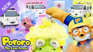 [30min] Learn Colors with Pororo! | Ten Color Ambulance and more | Learning for Children