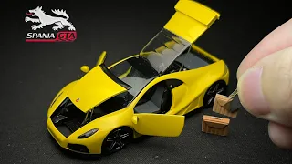 3D Printing 1:64 GTA Spano Full Detail