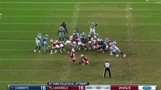 Matt Prater game winning field goal as a cardinal! -NFL Preseason