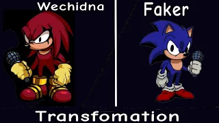 Wechidna and Faker Transformation(Fanmade).