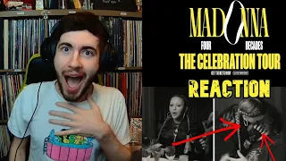 Madonna - The Celebration Tour ANNOUCEMENT Reaction! - #TheCelebrationTour Trailer #Reaction!