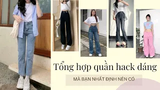 [Shopee haul] Tổng Hợp Quần Cực Hack Dáng