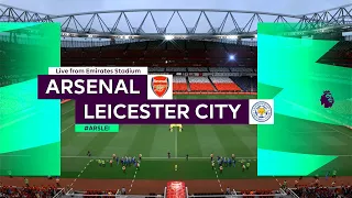 Arsenal vs Leicester City - Emirates Stadium - FIFA 22 - Premier League 21/22 - Xbox One S