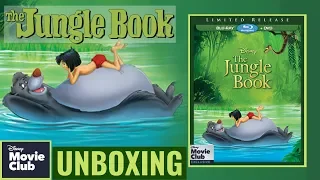 The Jungle Book Disney Movie Club Exclusive Bluray Unboxing