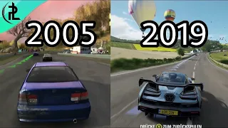 Эволюция Игры Форза 2005-2019