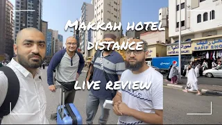 Makkah Hotels Distance With Real Experience- Ibrahim Khalil Road - Waqas Falcons