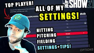 The BEST SETTINGS for MLB the Show 21! *TIPS FROM TOP PLAYER*