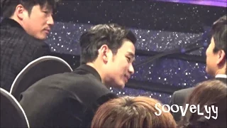 151231 김수현 part.9 / 2015 KBS 연기대상 / Kim Soo Hyun