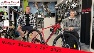 Giant Talon 2 29" 2021 | Prezentacja | Rowery w Biker-Budzyk