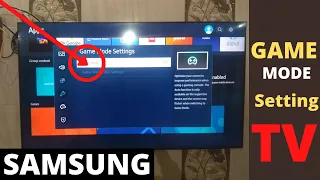 Samsung Smart TV Game Mode Setting | Samsung Smart Tv 55 Inch Setting | How To Activate Game Mode