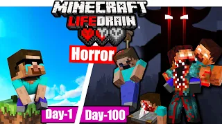 Survive 100 Days in Entity world in Minecraft HARDCORE