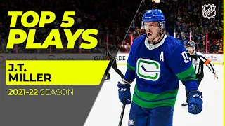 Top 5 J.T. Miller Plays from 2021-22 | NHL