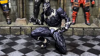 Kaiyodo Revoltech BLACK PANTHER Amazing Yamaguchi No.30 Action Figure Review