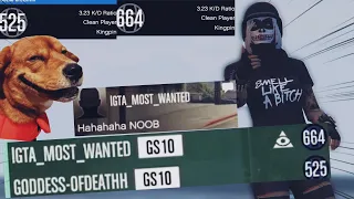 This TRYHARD GTA COUPLE had so much FUN Killing NOOBS until they Met someone way Stronger than THEM!