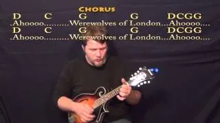 Werewolves of London - Mandolin Cover Lesson with Lyrics/Chords