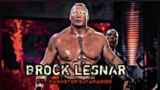 Brock Lesnar "Gangsters Paradise" Edit 🥶🥵 #viral #wwe #brocklesnar