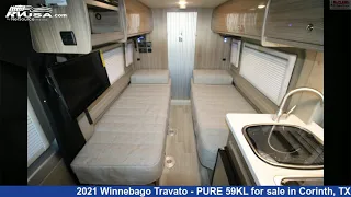 Phenomenal 2021 Winnebago Travato Class B RV For Sale in Corinth, TX | RVUSA.com