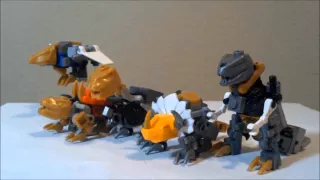 Transformers Kreo Dinobots Aerialbots FOC MH StopMotion