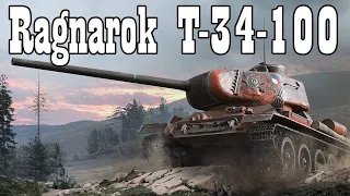 RAGNAROK T-34-100 - КОМАНДИР, ОБОРУДКА И ГЕЙМПЛЕЙ!!! // WOT Console PS-5