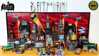 Best Buildable Art Set? LEGO® DC 76271 Batman: The Animated Series Gotham City Review!