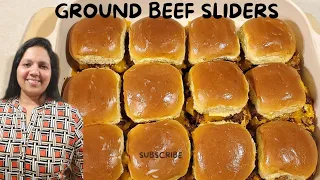 Easy Slider Recipe with Ground Beef #easydinner #beenaseasyeatz. Easy Eatz -11