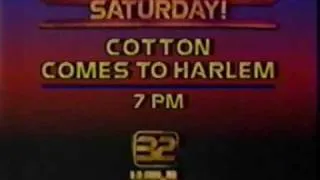 WFLD Channel 32 - "Cotton Comes to Harlem" (Promo, 1983)