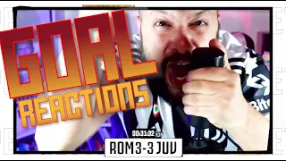 GOAL REACTIONS OF THE EPIC ROMA 3-4 JUVENTUS REMONTADA