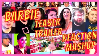 BARBIE - TEASER TRAILER - REACTION MASHUP - MARGOT ROBBIE, RYAN GOSLING, SIMU LIU [ACTION REACTION]