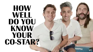 The Cast of Queer Eye Play 'How Well Do You Know Your Co-Star' Marie Claire