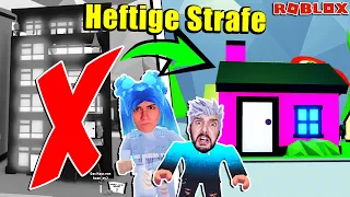 MAMA DANIAS HEFTIGE STRAFE FÜR BABY KAAN! Weil er scammen wollte... [Roblox deutsch]