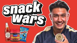 Marcus Smith RATES England v New Zealand Beers | Snack Wars | @LADbible​